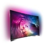 Televisor LED 4K Ultra HD curvo con tecnología Android