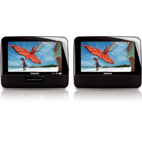 PET7432/12  Lecteur DVD portable