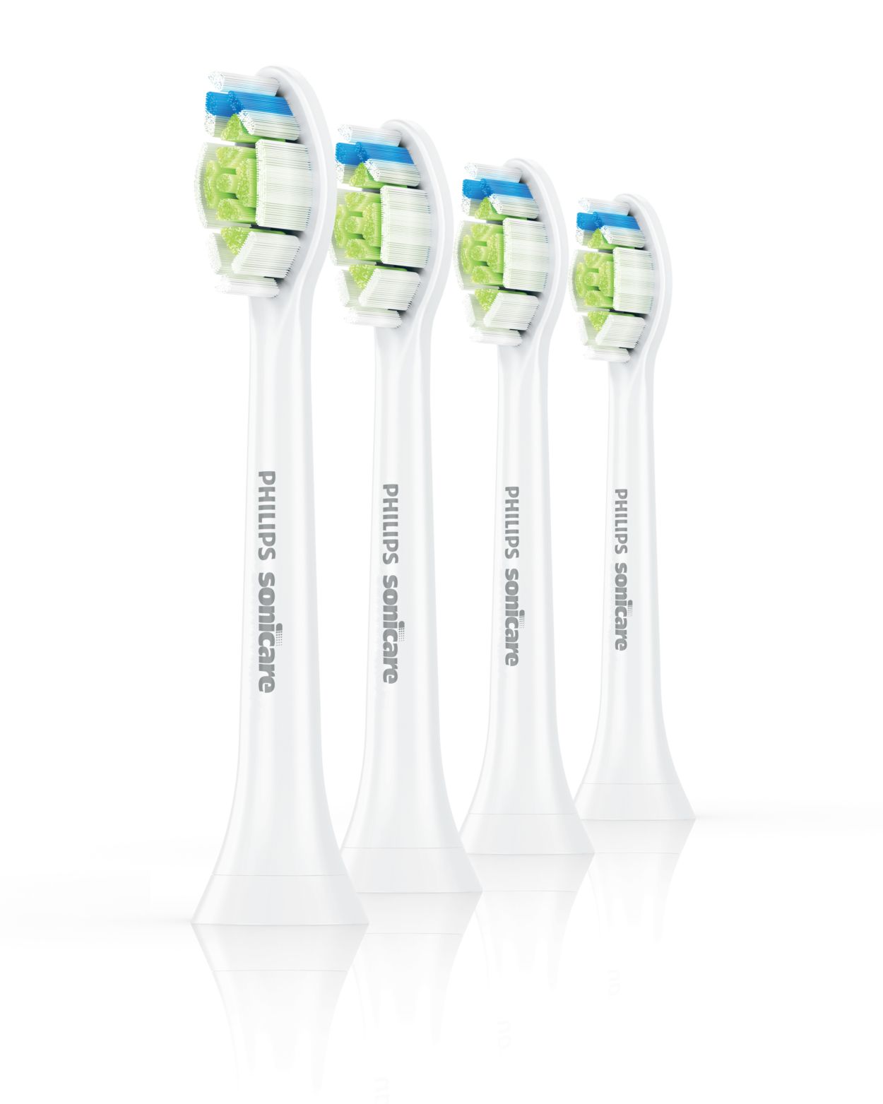 wet Rimpelingen gewicht DiamondClean ダイヤモンドクリーン ブラシヘッド スタンダード4本組 HX6064/01 | Sonicare