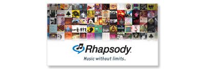 Rhapsody® online music service