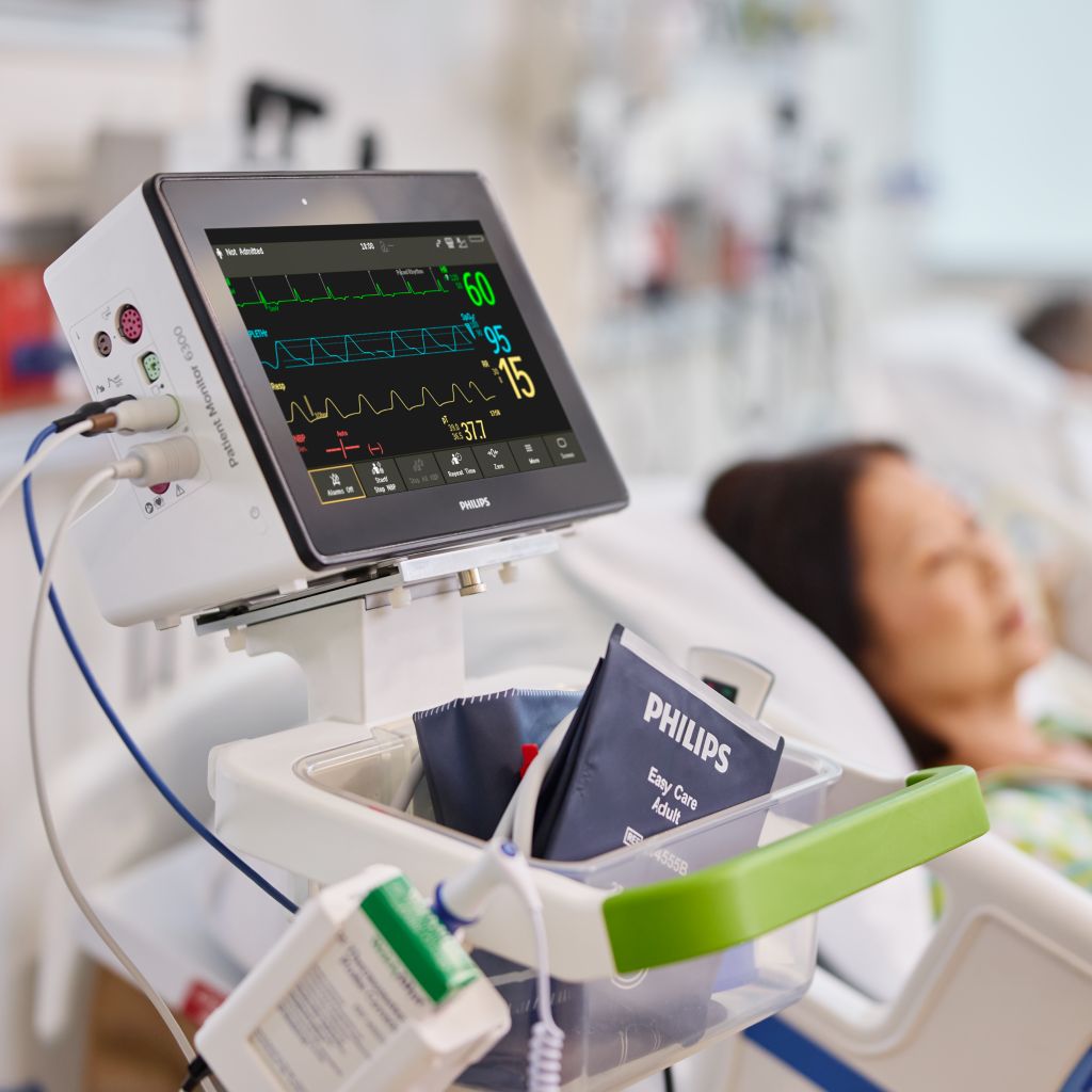 close up image of patient monitor 6500