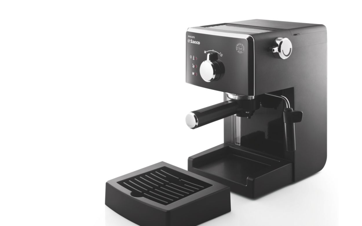 Electro Outlet - ¡Empezá tu semana con la Cafetera Express Manual Philips  Saeco Poemia ☕️ La cafetera Philips Saeco HD8325/42 cabe en cualquier  cocina gracias a su compacto tamaño y su cómodo