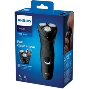 Philips Shaver Series 1000 Water-resistant dry electric shaver
