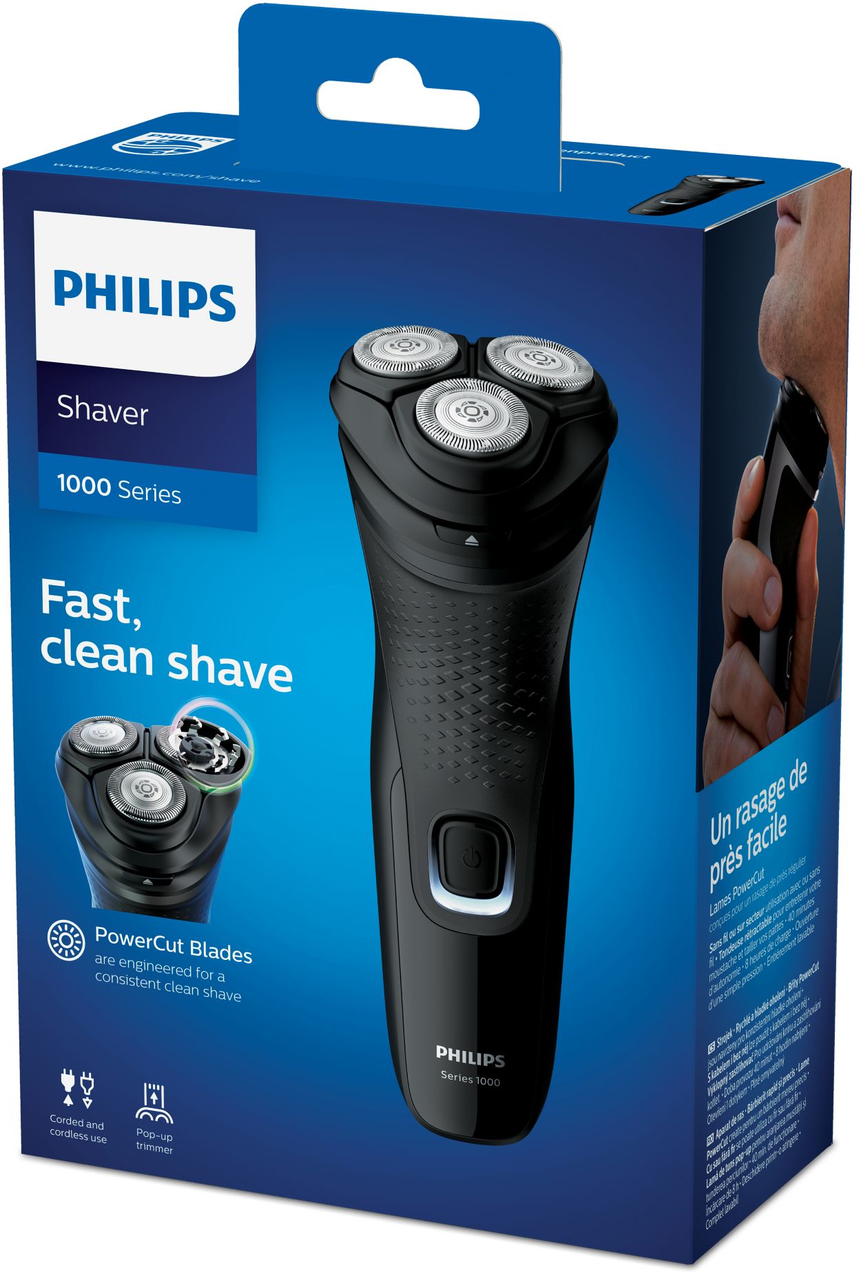 knoop nabootsen salaris Shaver series 1000 Elektrisch (droog) scheerapp. 1000-serie S1332/41 |  Philips