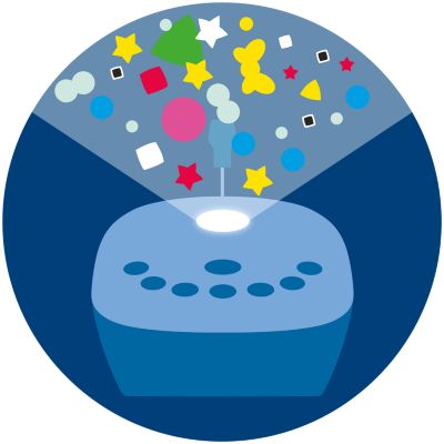 Успокойте бебето си с проектора на звездна нощна светлина