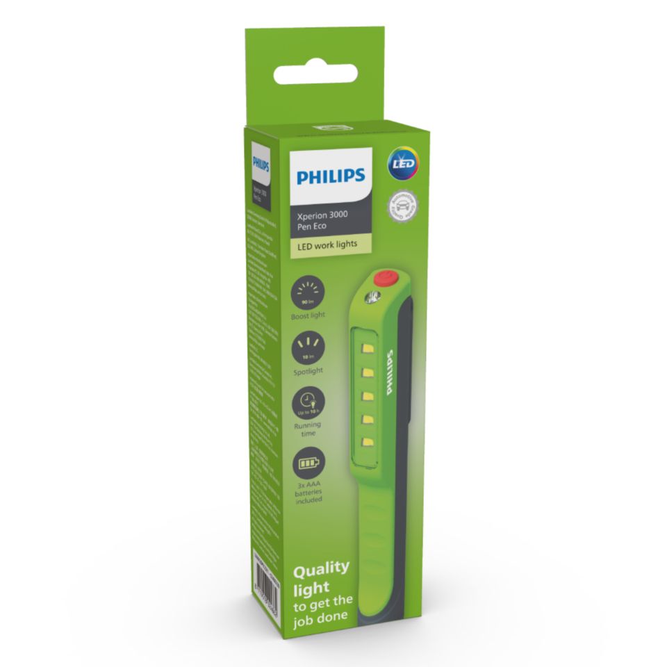 Philips Xperion 3000 LUMX30PECOB1 vielseitige faltbare Motorraumleuchte