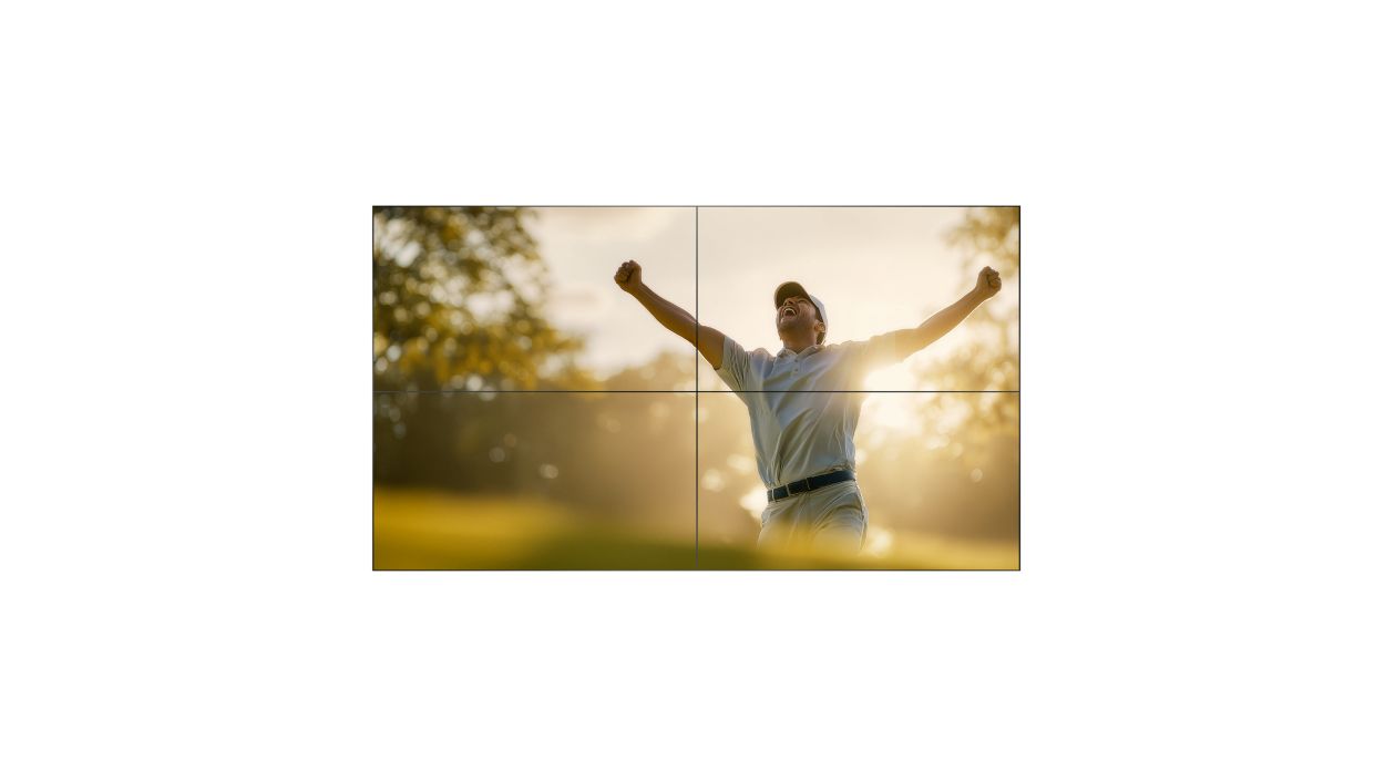 Impressive videowall