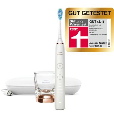 HX9911/94 Philips Sonicare DiamondClean 9000 Elektrische Schallzahnbürste mit App - Rose Gold