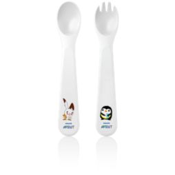 Avent Toddler fork and spoon 12m+
