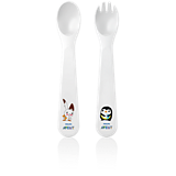 Toddler fork and spoon 12m+