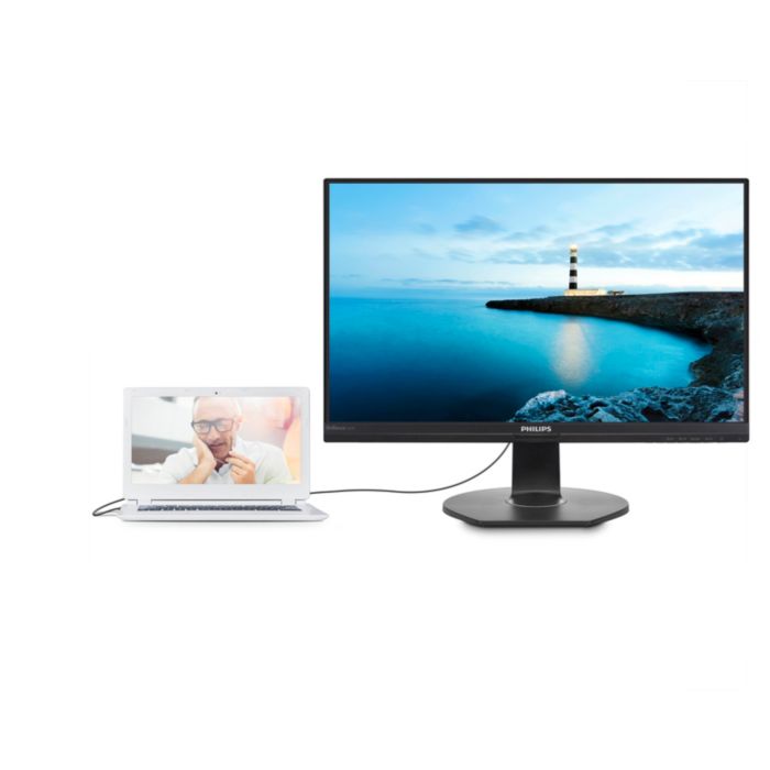 USB-C ドック搭載 FHD 液晶モニター 241B7QUPBEB/11 | Philips