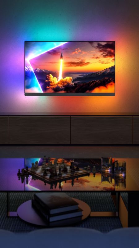 Téléviseur Ambilight 4K OLED 910