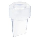 Allows milk to flow into the bottle