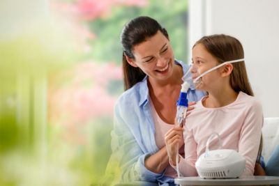 Tratamiento por inhalación familiar para el resfriado y la gripe*