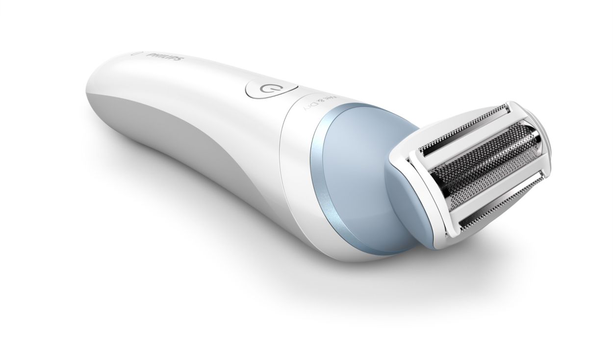 Lady Shaver 8000 BRL166/91 | Philips Series and shaver Dry with Cordless Wet use
