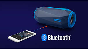 Wireless music streaming via Bluetooth