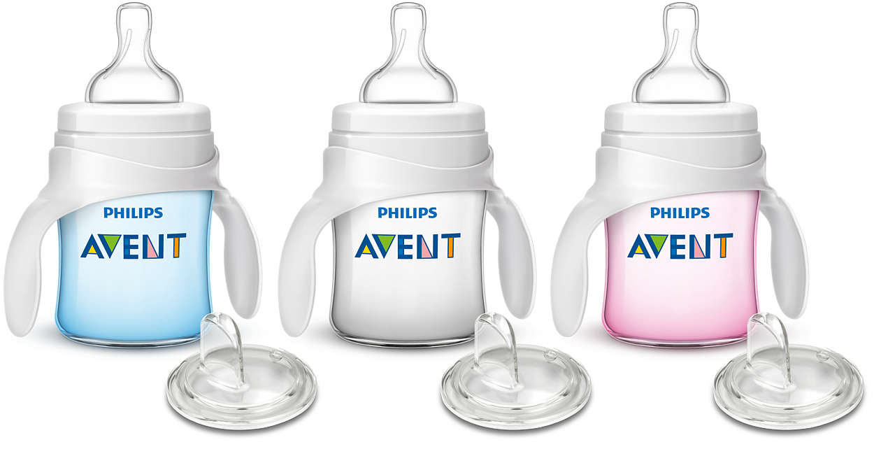 Philips Avent My First Transition Cup Soft Spout Trainer Sippy Cup 