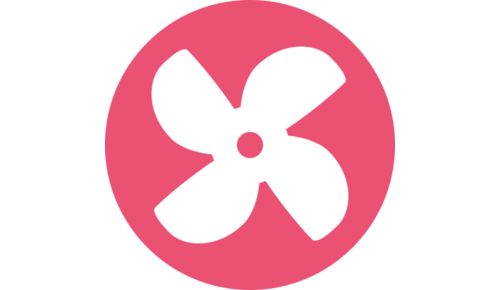 2100 W Trocknungsleistung mit 1600 W Stromverbrauch