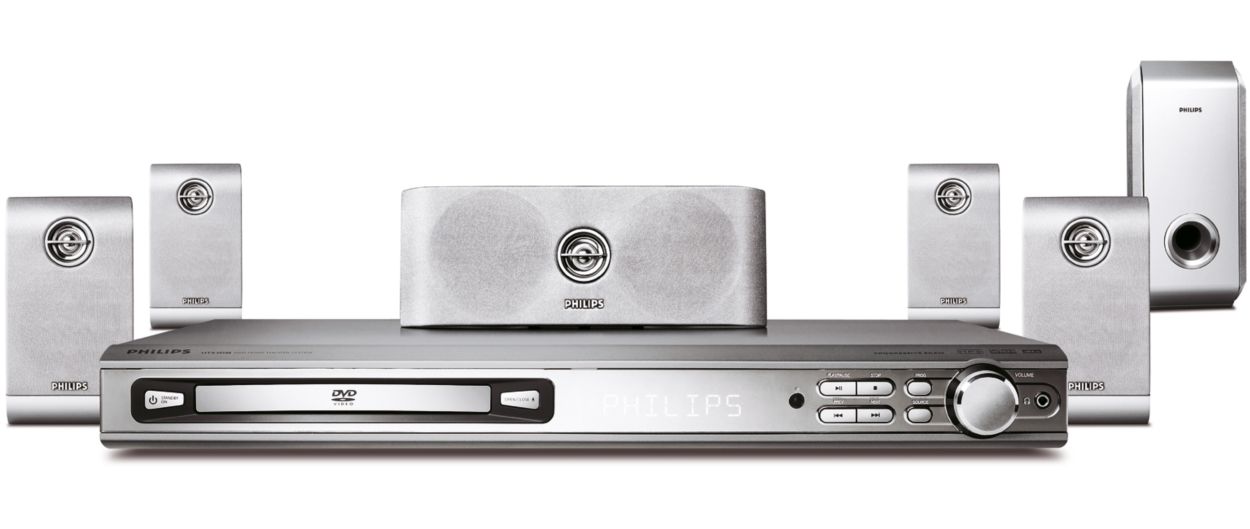 Philips dvd player home best sale theater system