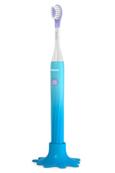 Philips Sonicare for Kids Spazzolino da Denti Ricaricabile Blu Turchese, Sanareva