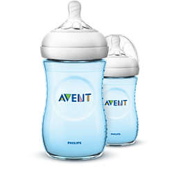 Baby bottles with ultra-soft teat - 2 bottles