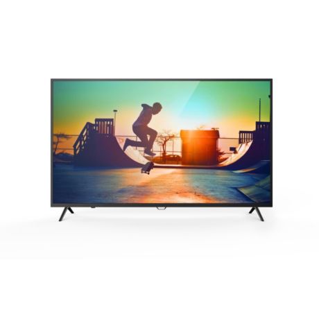 50PUF6023/T3 6000 series 4K 超薄智能 LED 电视