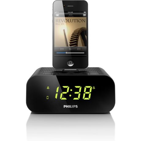 AJ3270D/12  Clockradio til iPod/iPhone