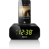 Clock radio for iPod/ iPhone