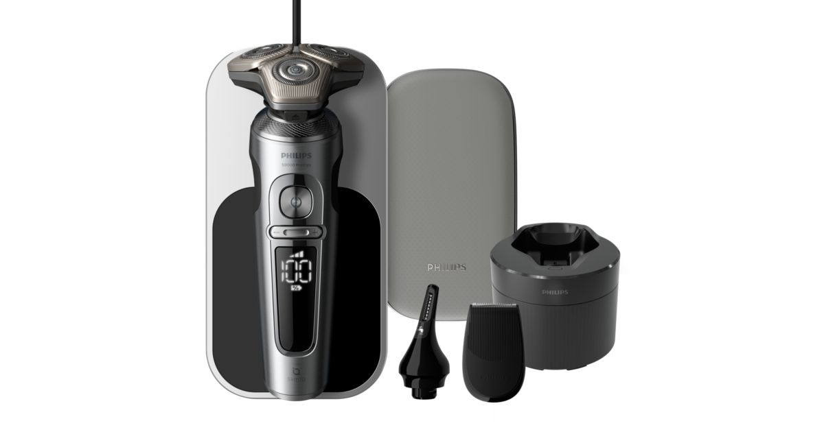 Philips shaver S9000 Prestige ウェット＆ドライ電動シェーバー