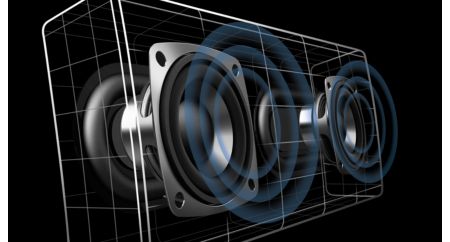Quality drivers deliver natural sound with deep bass
