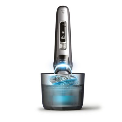 Philips SHAVER Series 9000 Rasoio Elettrico Wet & Dry Con Sensore Pressure Guard 138909 - Foto 2