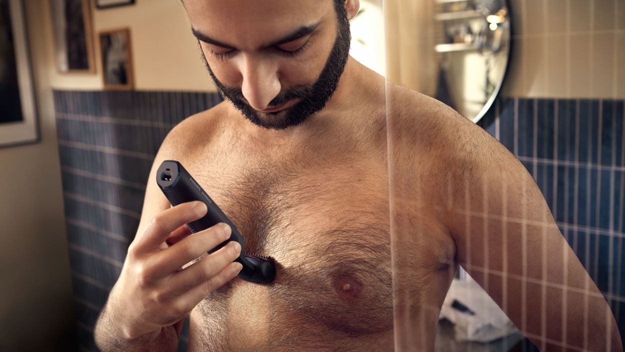  Philips Norelco Body Groomer Series 3000 - Afeitadora corporal  a prueba de ducha para hombres con accesorio de espalda : Belleza y Cuidado  Personal