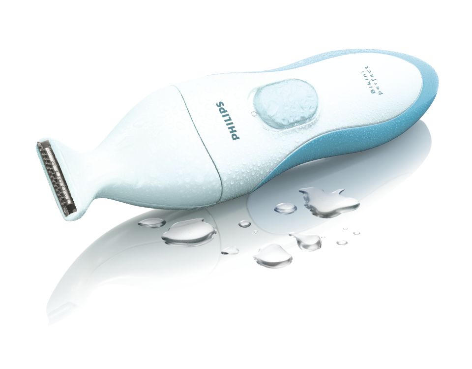 Bikini Perfect Deluxe Bikini trimmer HP6378/10 | Philips display picture 2
