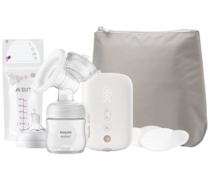 Single electric breast pump