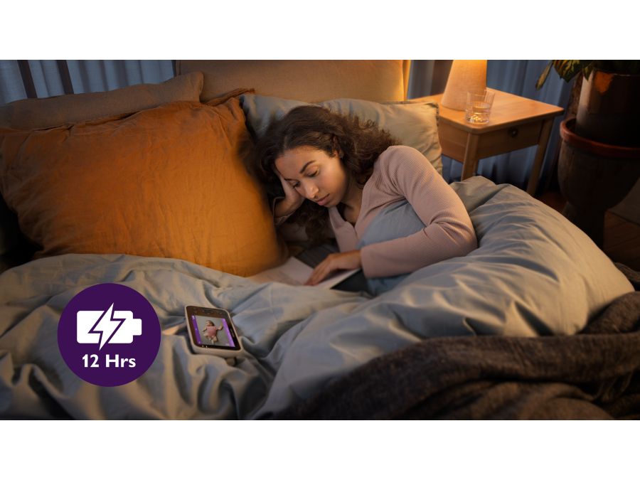 Monitorujte bez nabíjania až 12 hodín***