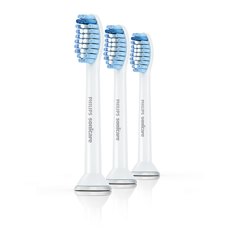 HX6053/05 Philips Sonicare S Sensitive Standard sonic toothbrush heads