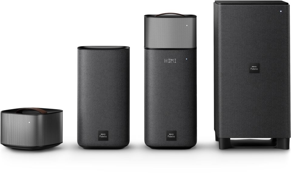 Philips home theatre wireless sales rear speakers