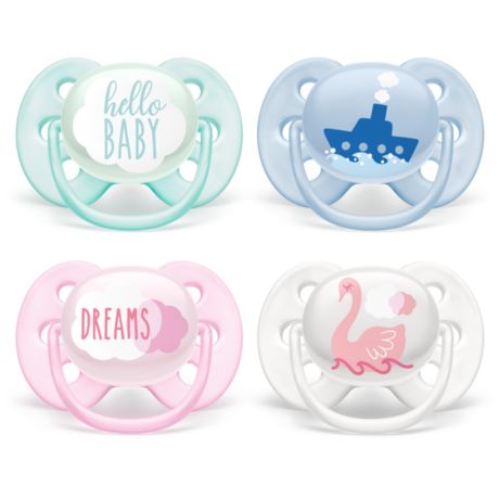 SCF224/01 Philips Avent ultra soft pacifier