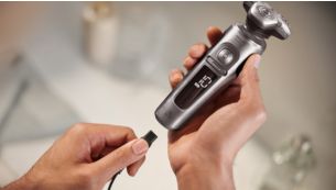 Fully charge your shaver in one hour