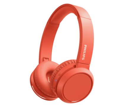 On ear Wireless Headphones TAH4205RD 00 Philips