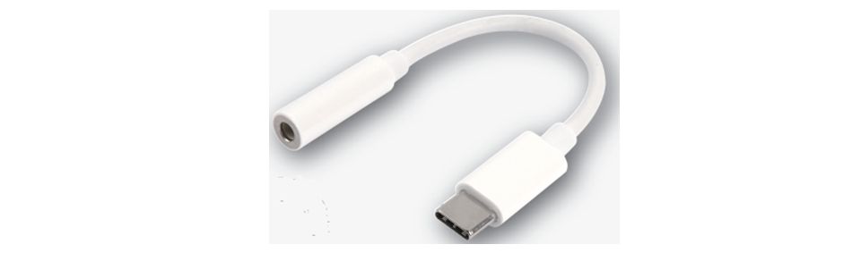 USB-C 转 3.5 毫米插孔音频适配器