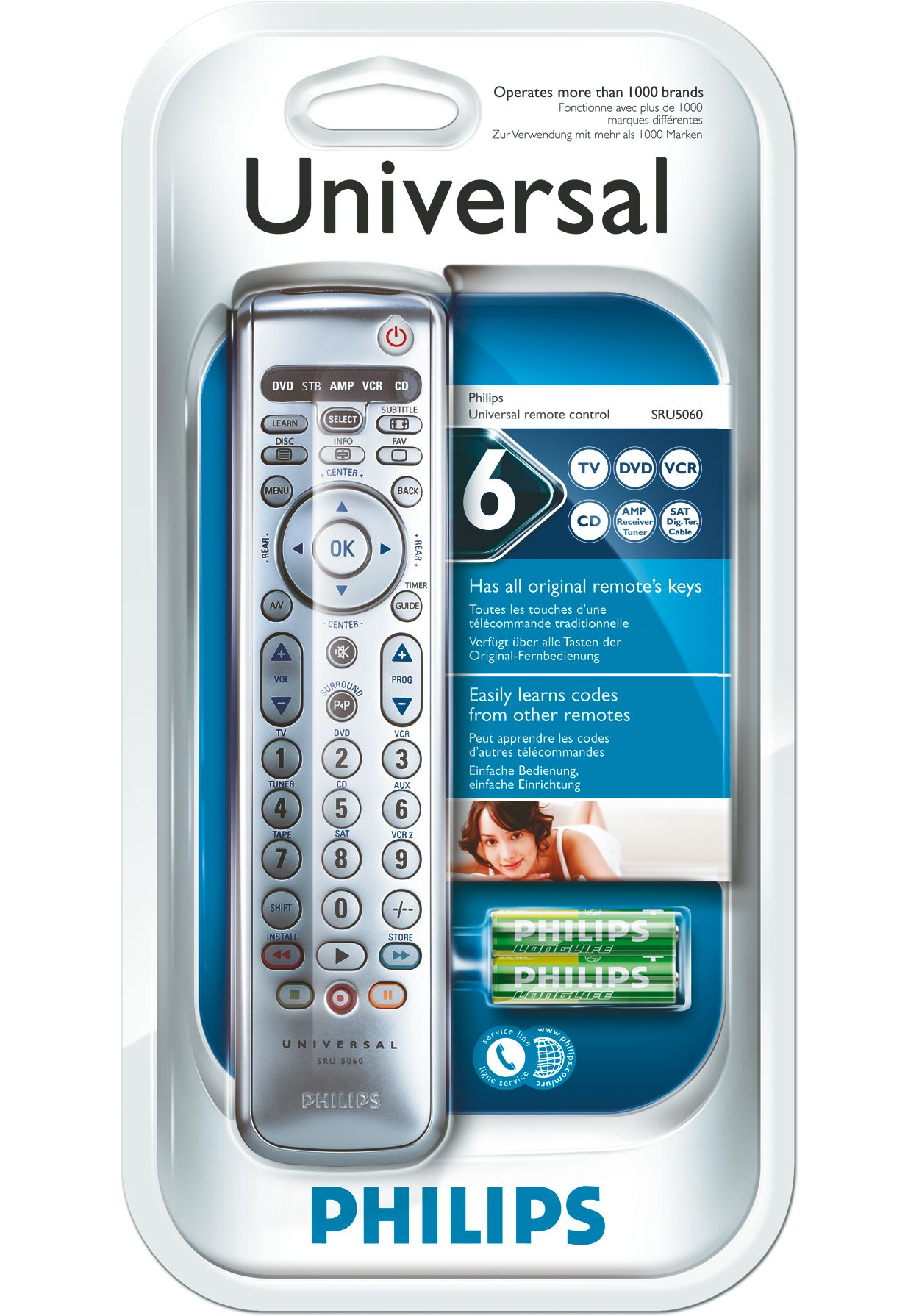 Philips Universal Remote Sru5060 User39s Guide