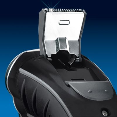 Spring released pop-up trimmer