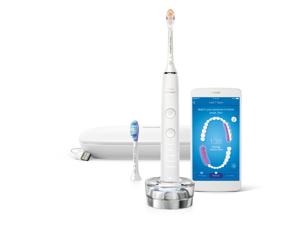 DiamondClean Smart Sonic electric toothbrush with app HX9944/11
