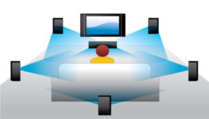 Dolby Digital EX for enhanced 6.1 surround sound