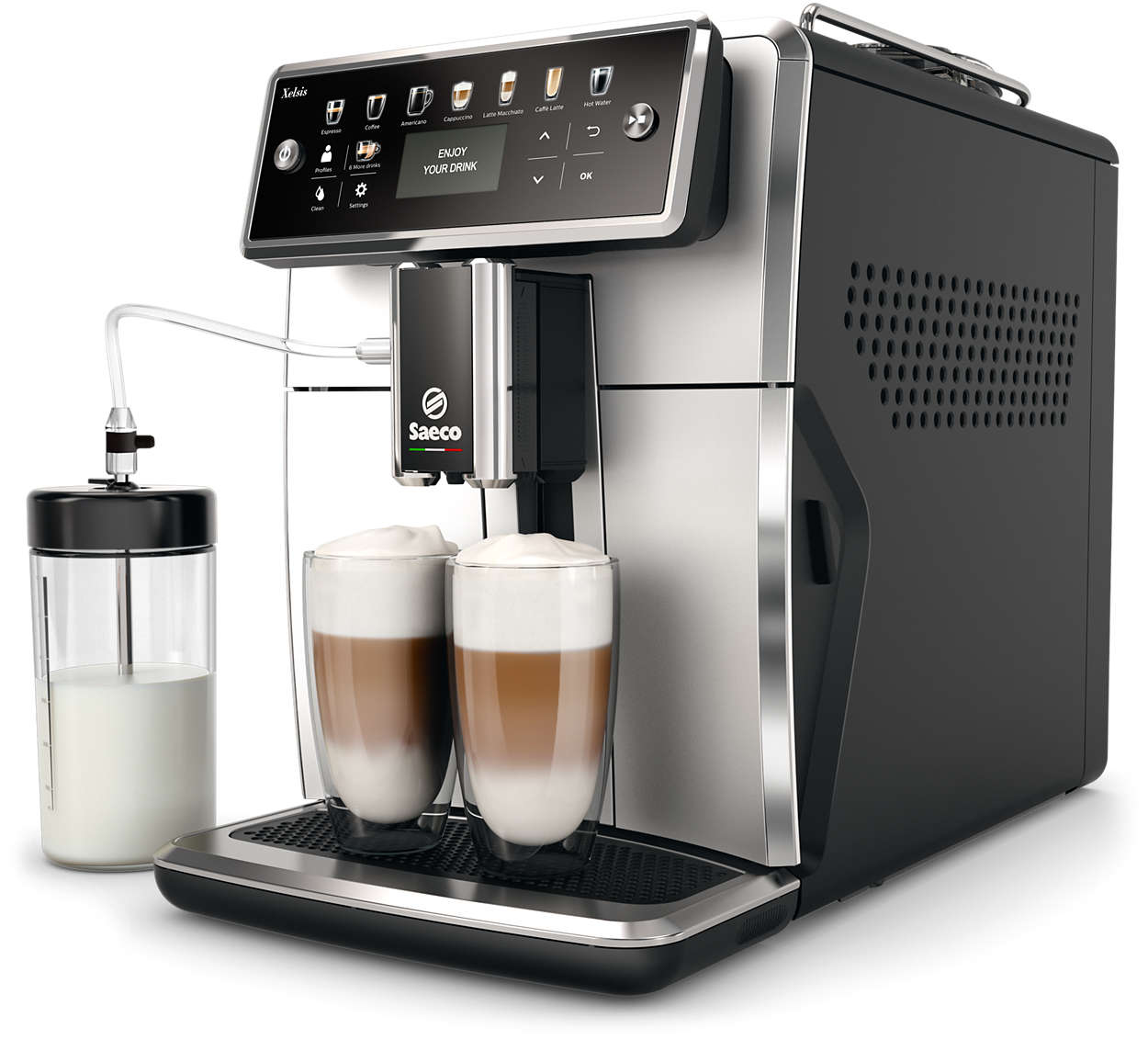 Scopri il mondo delle macchine da caffè Saeco.