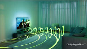 Dolby Digital Plus. Elokuvateatteritasoinen ääni kotona