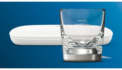 Premium charging glass and travel case