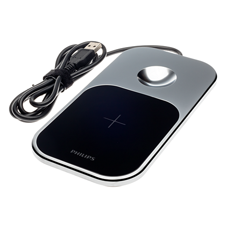 CP0999/01 Shaver S9000 Prestige Wireless charging pad - Light Grey