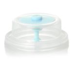 To bring about vacuum in a manual breast pump